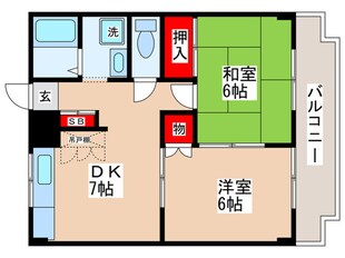 インペリアルハイツの物件間取画像